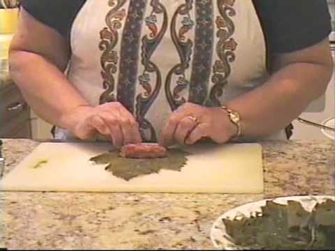 Folding Grape Leaves