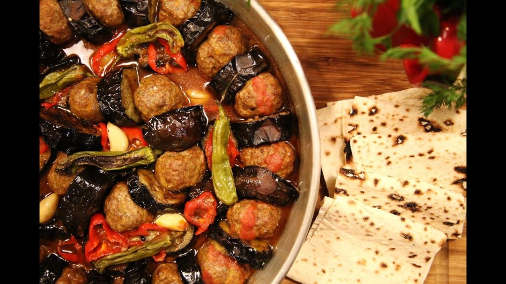 Urfa Kebab – Fried Eggplants and Meatballs – Armenian Cuisin…