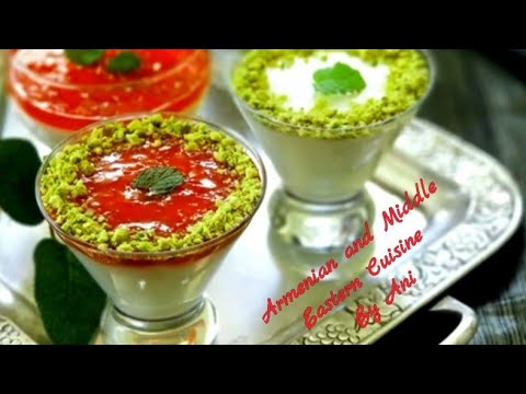 How to make Muhallabia / Mahalabia recipe – Arabic Milk Pudd…