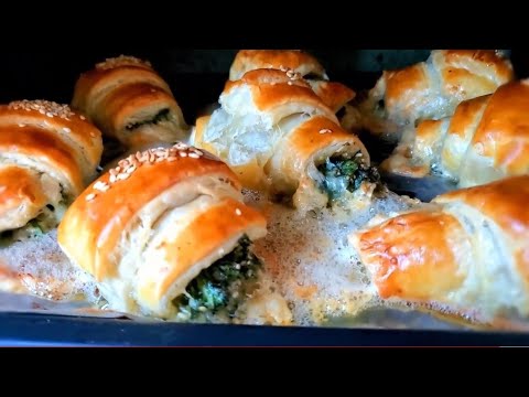 Did you make this recipe yet? BRIE and SPINACH PUFF HAND PIE…