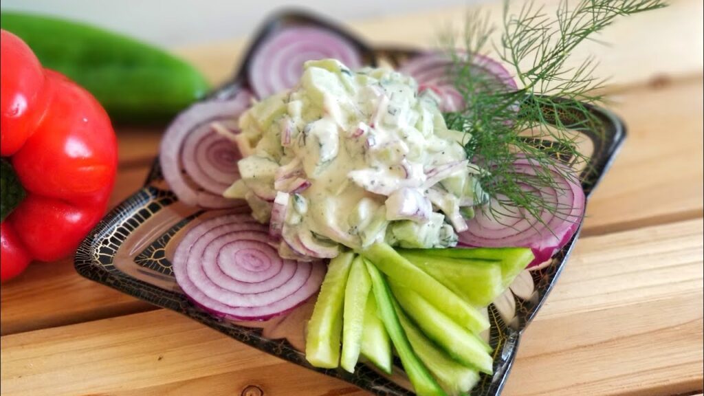 JAJEKH – TZATZIKI – ARMENIAN CUCAMBER AND YOGURT SALAD Recip…