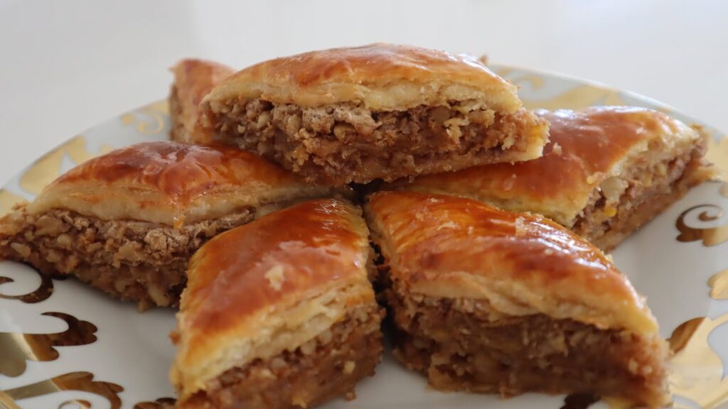 Lazy Quick Baklava with Walnuts and Maringue | Heghineh Cook…