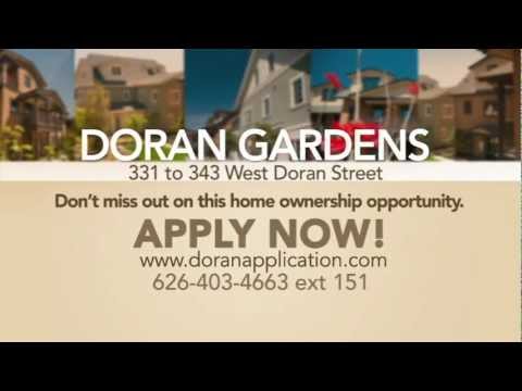 Doran Gardens Affordable Home Ownership Project – Applicant …