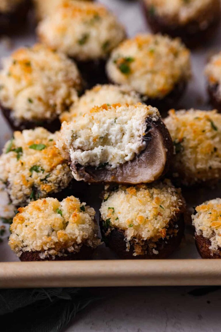 Boursin Stuffed Mushrooms | The Recipe Critic