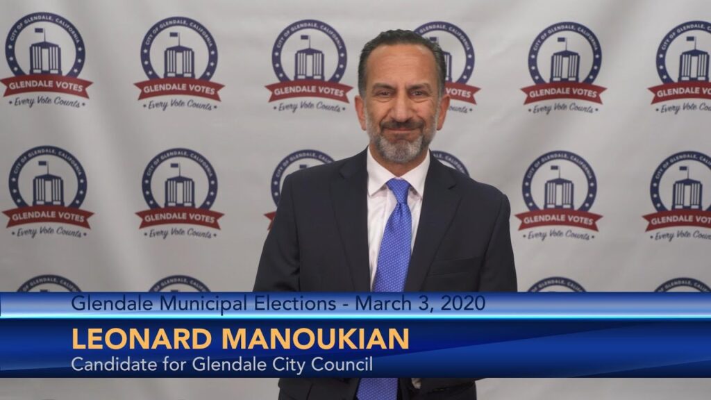 Leonard Manoukian – 2020 Council Candidate Statement