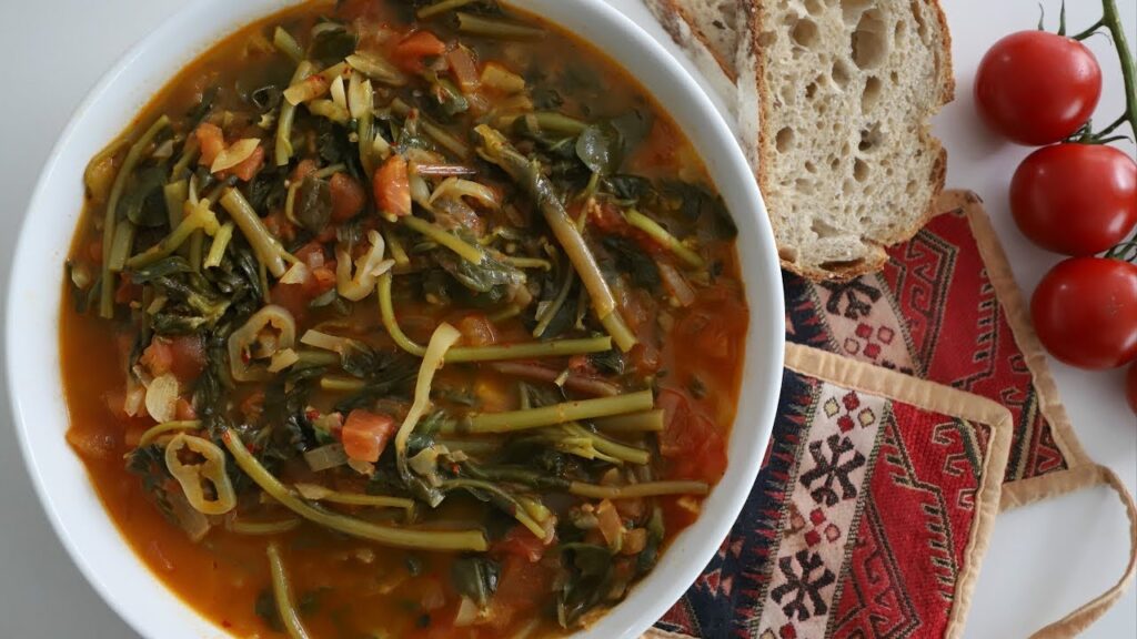 Purslane Stew – Super Delicious Quick and Easy – Armenian Cu…