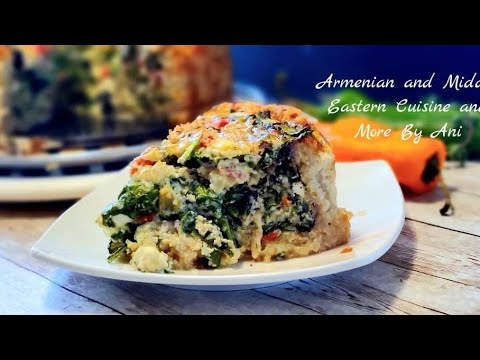 BEST SPINACH GRUYERE –  FETA CHEESE QUICHE WITH HASH BROWN A…