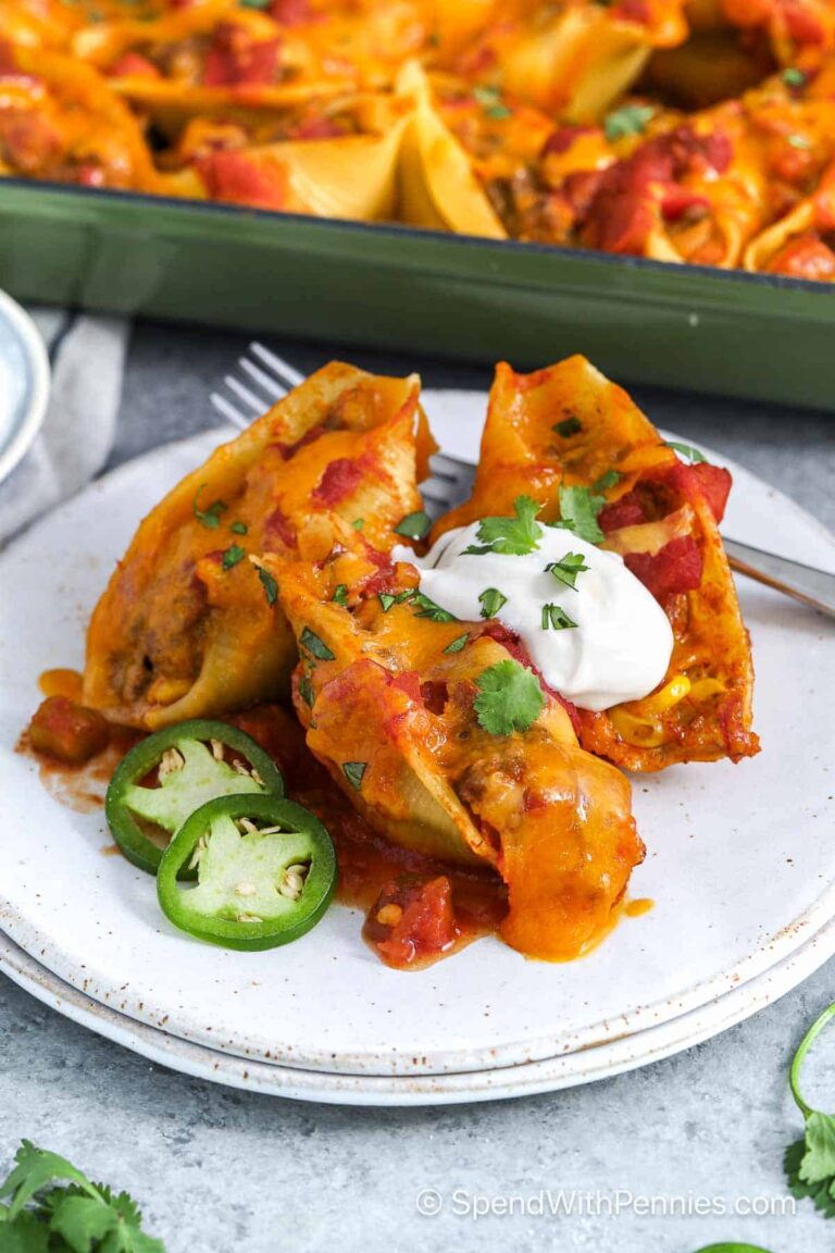 Taco Stuffed Shells – Spend With Pennies Taco Stuffed Shells – Spend With Pennies