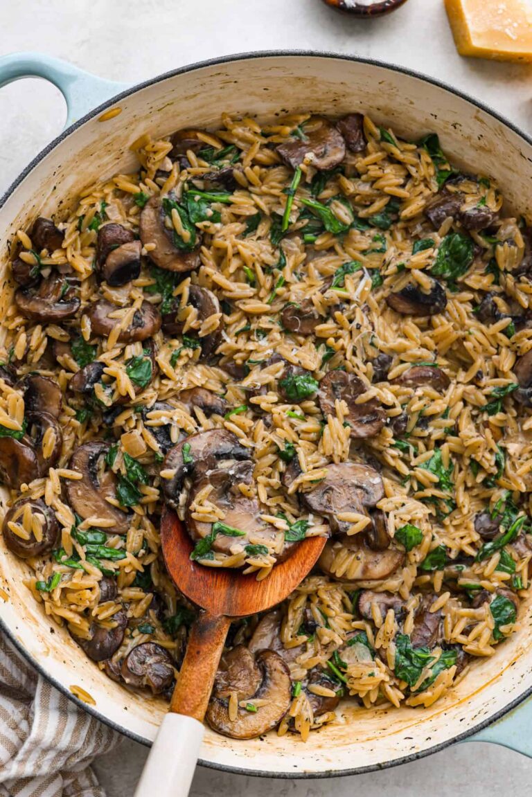 Mushroom Orzo | The Recipe Critic Mushroom Orzo | The Recipe Critic