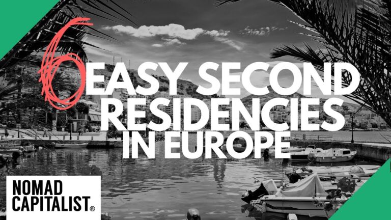 6 Easy Second Residencies in Europe