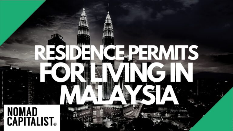 Residence Permits for Living in Malaysia