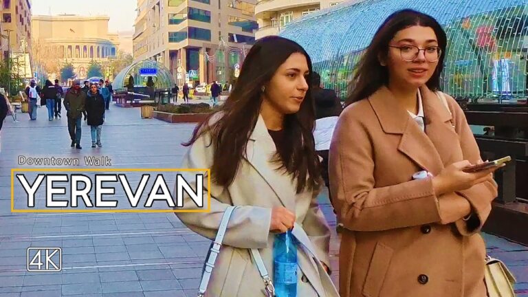 Winter Stroll in Yerevan: Exploring Downtown on December 1, 2024