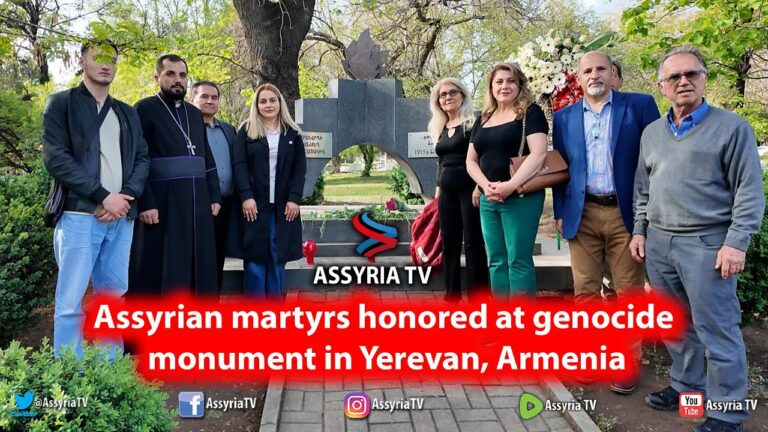 Assyrian martyrs honored at genocide monument in Yerevan, Armenia