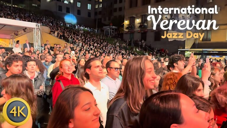You’ve Never Seen Yerevan Like This! | International Jazz Day Celebration and Live Performances