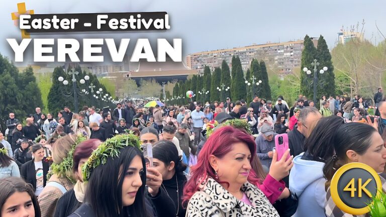 [4K] Yerevan ZATIK Easter Festival | April 2025 Colorful Celebration of Traditional Music and Dances