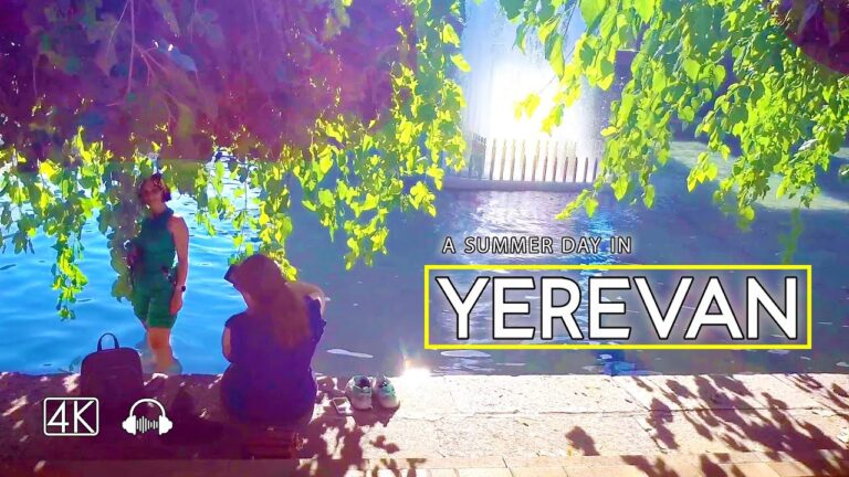 Walking Tour in Yerevan, Armenia, A Summer Day, August 27, 2023, 4K 60fps Walking Tour in Yerevan, Armenia, A Summer Day, August 27, 2023, 4K 60fps