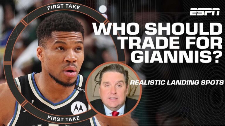 Windy’s trade prediction for Giannis 👀 + Can the Knicks or Pacers take down OKC? | First Take