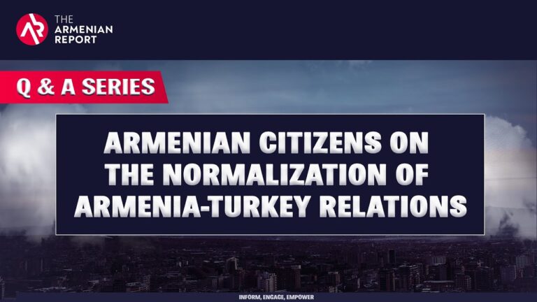 Q & A SERIES | Episode 1, Part 2: Armenian citizens on the normalization of Armenia-Turkey relations