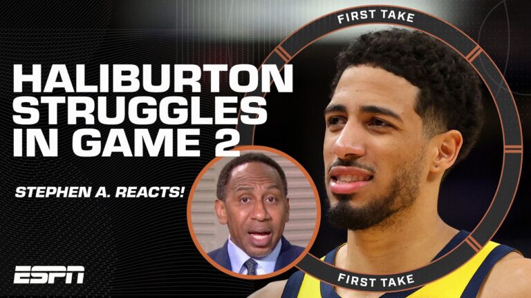 Stephen A. says Haliburton’s Game 2 performance ‘represents CRITICISM he’s received’ 👀 | First Take