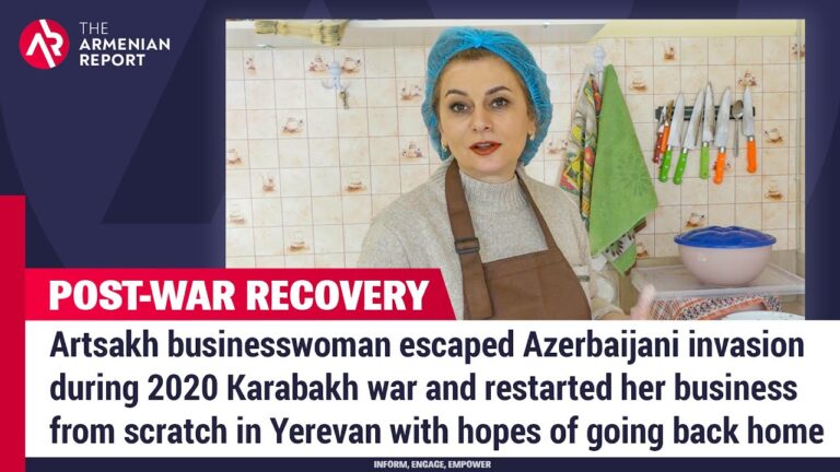 Artsakh businesswoman escaped Azerbaijani invasion & restarted her business from scratch in Yerevan Artsakh businesswoman escaped Azerbaijani invasion & restarted her business from scratch in Yerevan