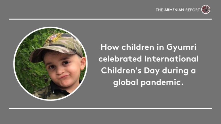 International Children’s Day in Armenia during pandemic