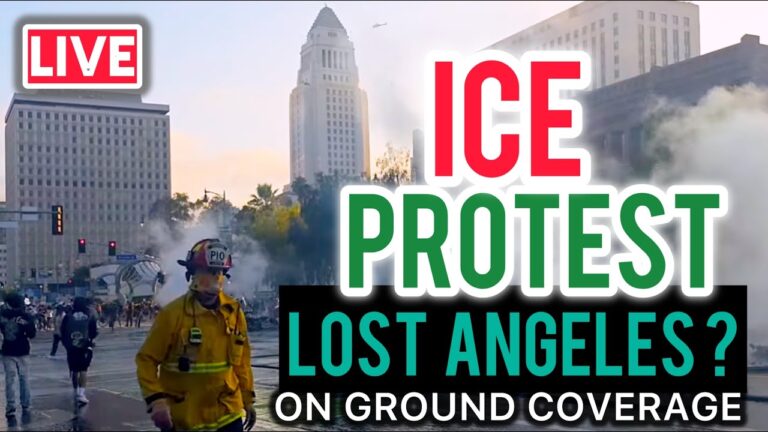 LIVE ICE PROTEST MONDAY 06/09 #LOSANGELES ON THE GROUND COVERAGE