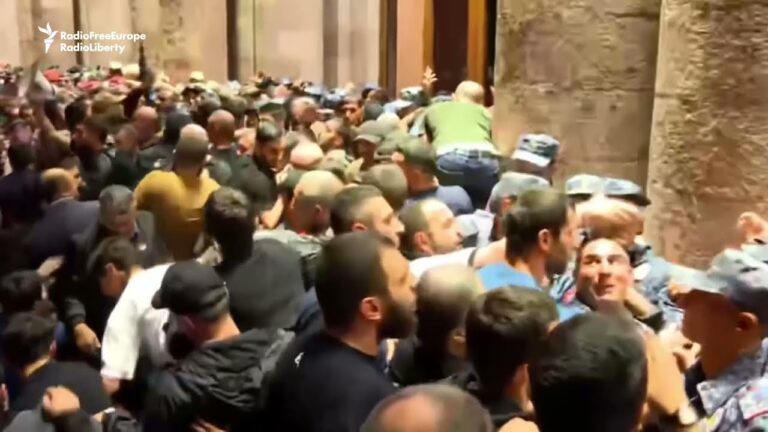 Protests Erupt in Yerevan After Azerbaijan Launches Operation in Nagorno-Karabakh