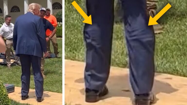Trump health fears EXPLODE over viral “leg braces”