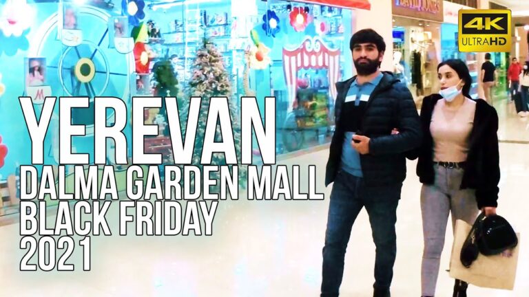 YEREVAN, DALMA GARDEN MALL, BLACK FRIDAY 2021, ARMENIA. Walking Tour 4K 60fps YEREVAN, DALMA GARDEN MALL, BLACK FRIDAY 2021, ARMENIA. Walking Tour 4K 60fps