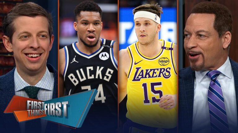 Giannis ‘closely observing’ Bucks, Austin Reaves declines extension | NBA | FIRST THINGS FIRST