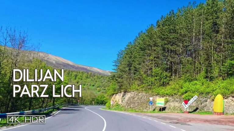 Armenian Landscapes in Spring: Drive from Tsovagyugh to Dilijan & Parz Lich. May 07, 2025. 4K HDR