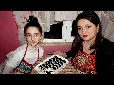 Քույրիկիս Պատրաստած ՌՈԼԼԵՐԸ – Роллы по Домашнему  – Շամշադինի Համը  – Шамшадин Քույրիկիս Պատրաստած ՌՈԼԼԵՐԸ – Роллы по Домашнему  – Շամշադինի Համը  – Шамшадин