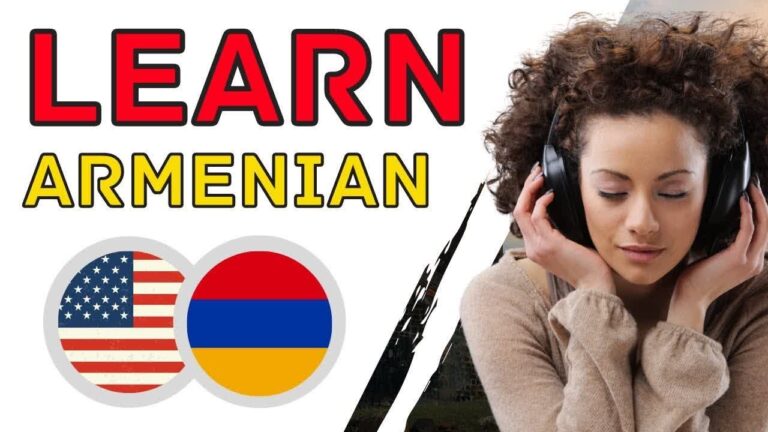 Learn Armenian While You Sleep 😀 Most Important Armenian Phrases and Words 😀 English/Armenian