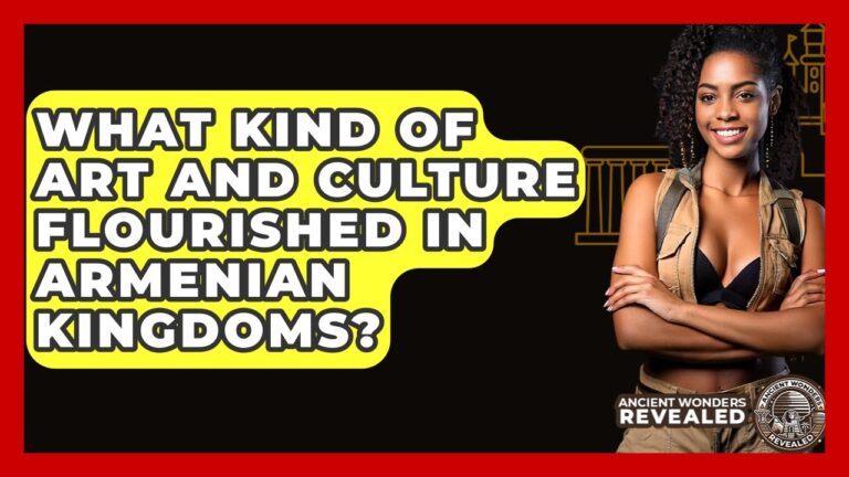 What Kind Of Art And Culture Flourished In Armenian Kingdoms? – Ancient Wonders Revealed