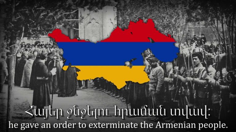 “Aryunot drosh” – Armenian Anti-Ottoman Song