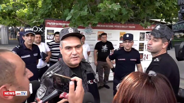 Թողեք ծառայություն իրականացնենք, մեծ թվով ոստիկաններ չկան. ոստիկանության պաշտոնյաներ