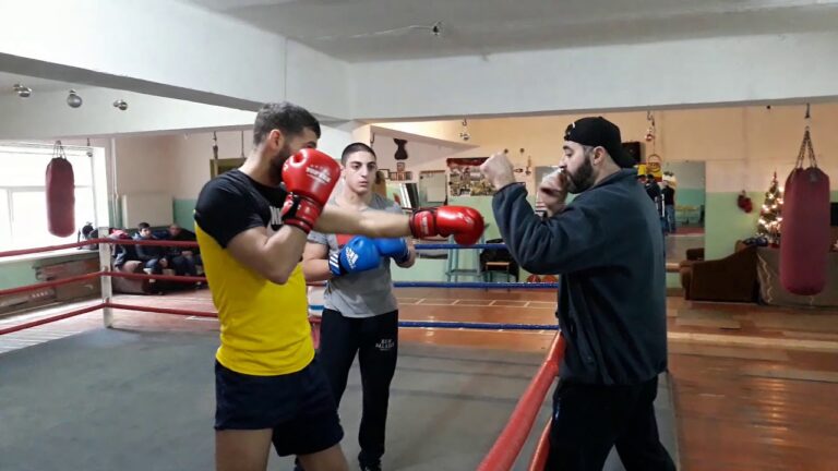 Roma Karapetyan (boxing training-2) 8.01.2019