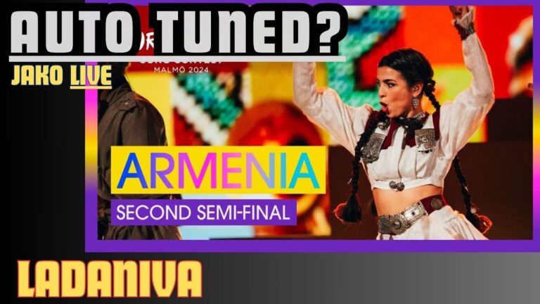 AUTO TUNED? – LADANIVA – Jako (LIVE) | Armenia 🇦🇲 | Second Semi-Final | Eurovision 2024