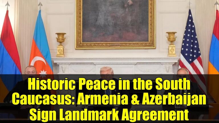 Historic Peace in the South Caucasus: Armenia & Azerbaijan Sign Landmark Agreement