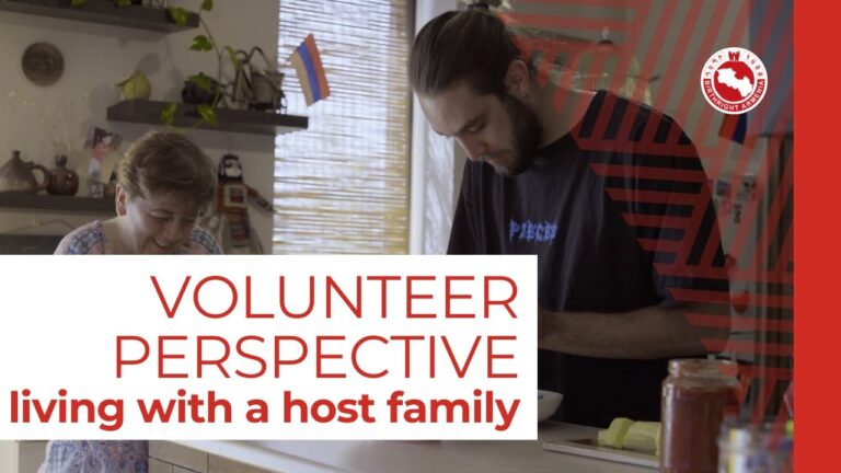 Volunteer perspectives: what it’s like to live with a host family?