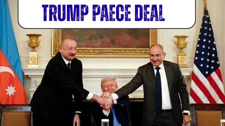 Trump Declares Peace Between Azerbaijan & Armenia | Historic Moment Trump Declares Peace Between Azerbaijan & Armenia | Historic Moment