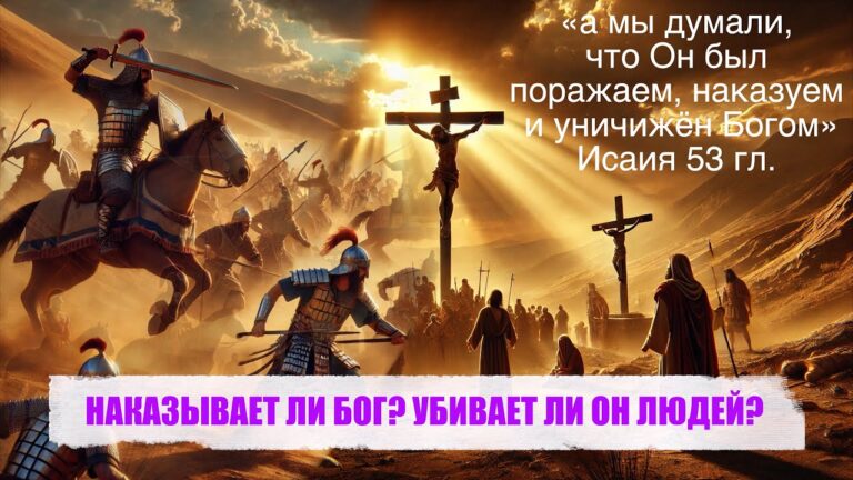 НАКАЗЫВАЕТ ЛИ БОГ? УБИВАЕТ ЛИ ОН ЛЮДЕЙ?