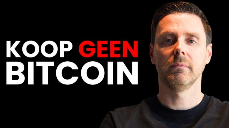 Bitcoin Kopers Opgelet: Dit Moet Je Nu Weten ❌ DDCA #8