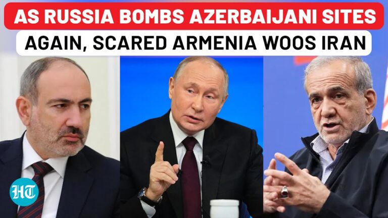 As Russia Bombs Azerbaijani Sites Again, Scared Armenia Woos Iran Amid Tension On US Corridor| Trump