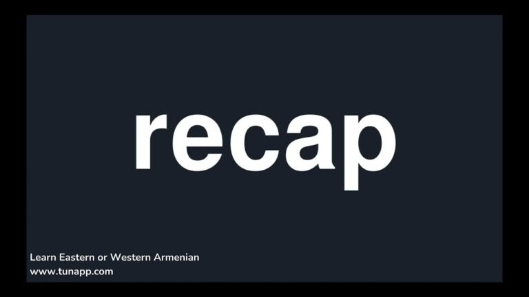 🇦🇲 📇 Armenian Flash Card Set | Emotions & Feelings – Free Lesson from Tun Online Armenian School