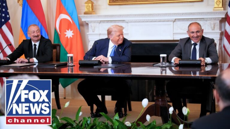 Trump meets with leaders of Armenia, Azerbaijan