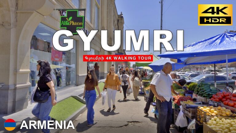 Gyumri – Armenia’s Second City 🇦🇲 Strolling Historic Streets & Local Life | Jul 2025 [4K HDR]