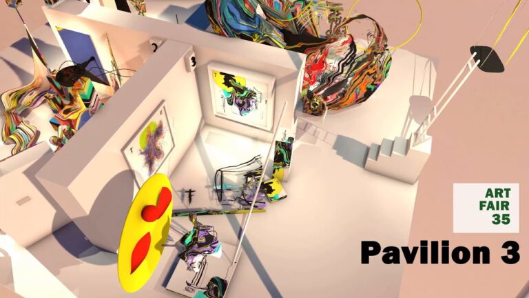 Artist creates his own Art Fair  – “Art Fair 35” – Pavilion 3