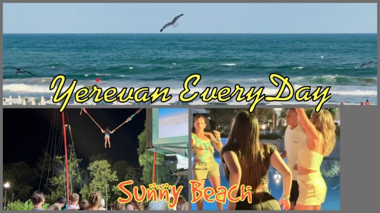 18.08.25. Mo, Sunny Beach, Bulgaria. Ծովափնյա հանգիստը ավարտվեց։