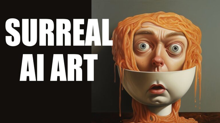 Wildest art made by AI by @vartist